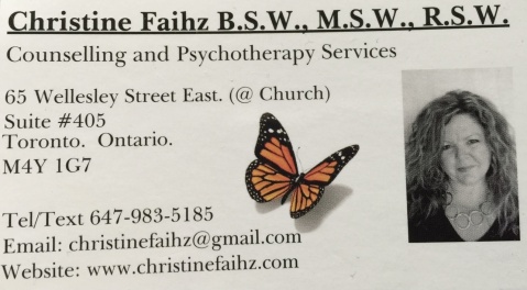 Christine Faihz Counselling And Psychotherapy Services