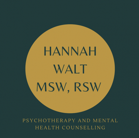 Hannah Walt, Registered Social Worker, Psychotherapist