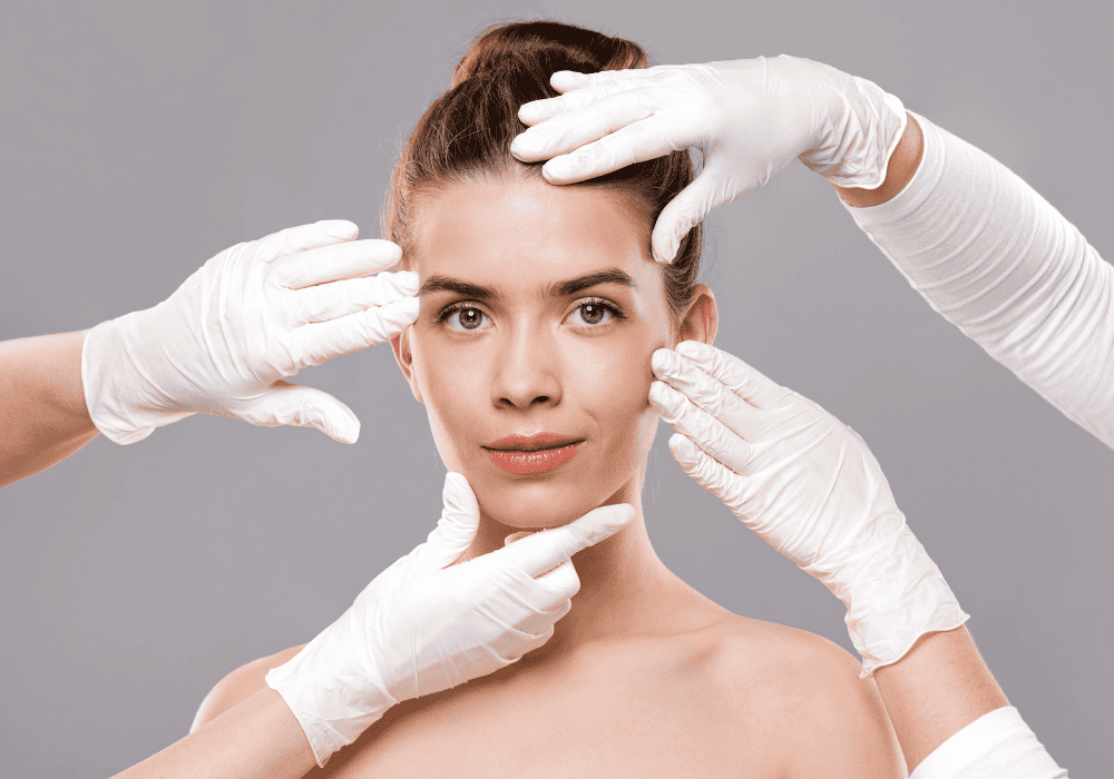 Facial Aesthetic Consultation at Cosmetic Clinic